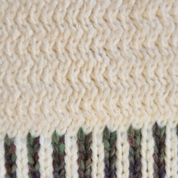 NWT Anthro Scarf Thick Colorful - Picture 5 of 10